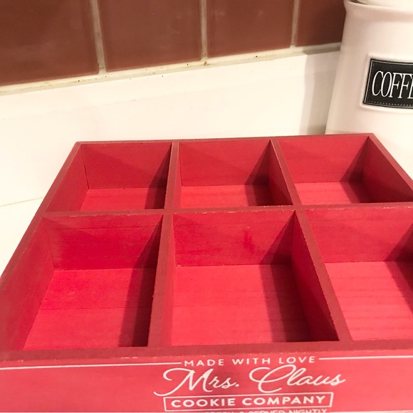 Target Holiday Target Mrs Claus 222 Wooden Cookie Tray Poshmark